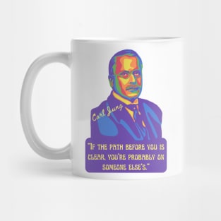 Carl Jung Portrait and Quote Mug